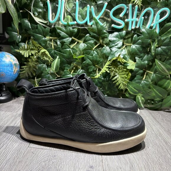 Nike Htm Zoom Macropus Lc Chukka Leather Black Mens Size 9